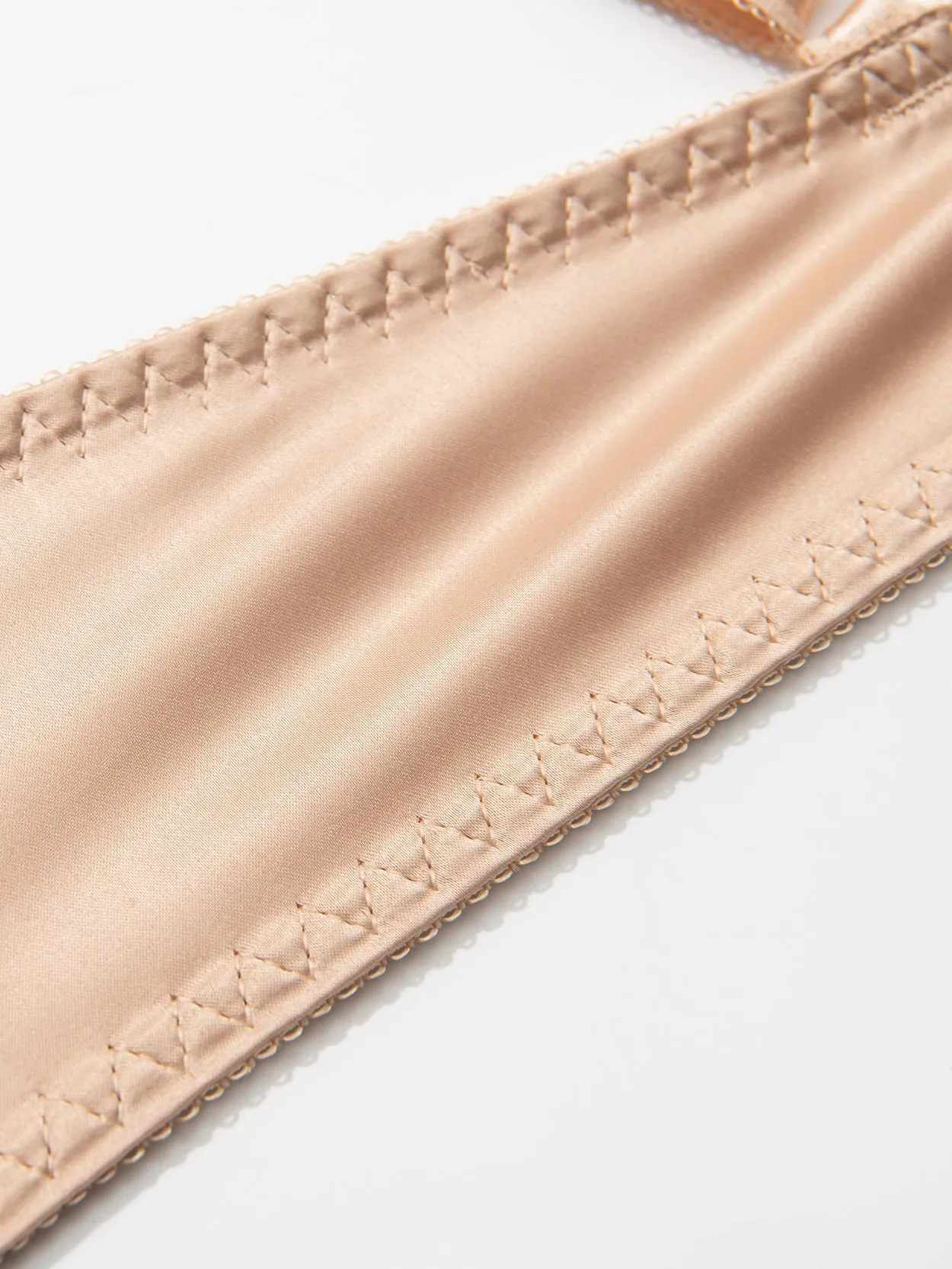 See Through Mesh Cups Non-pads Embroidered Underwire Bra Nude