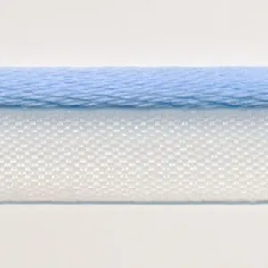 See-Through Piping Tape #31 Blue Light & White