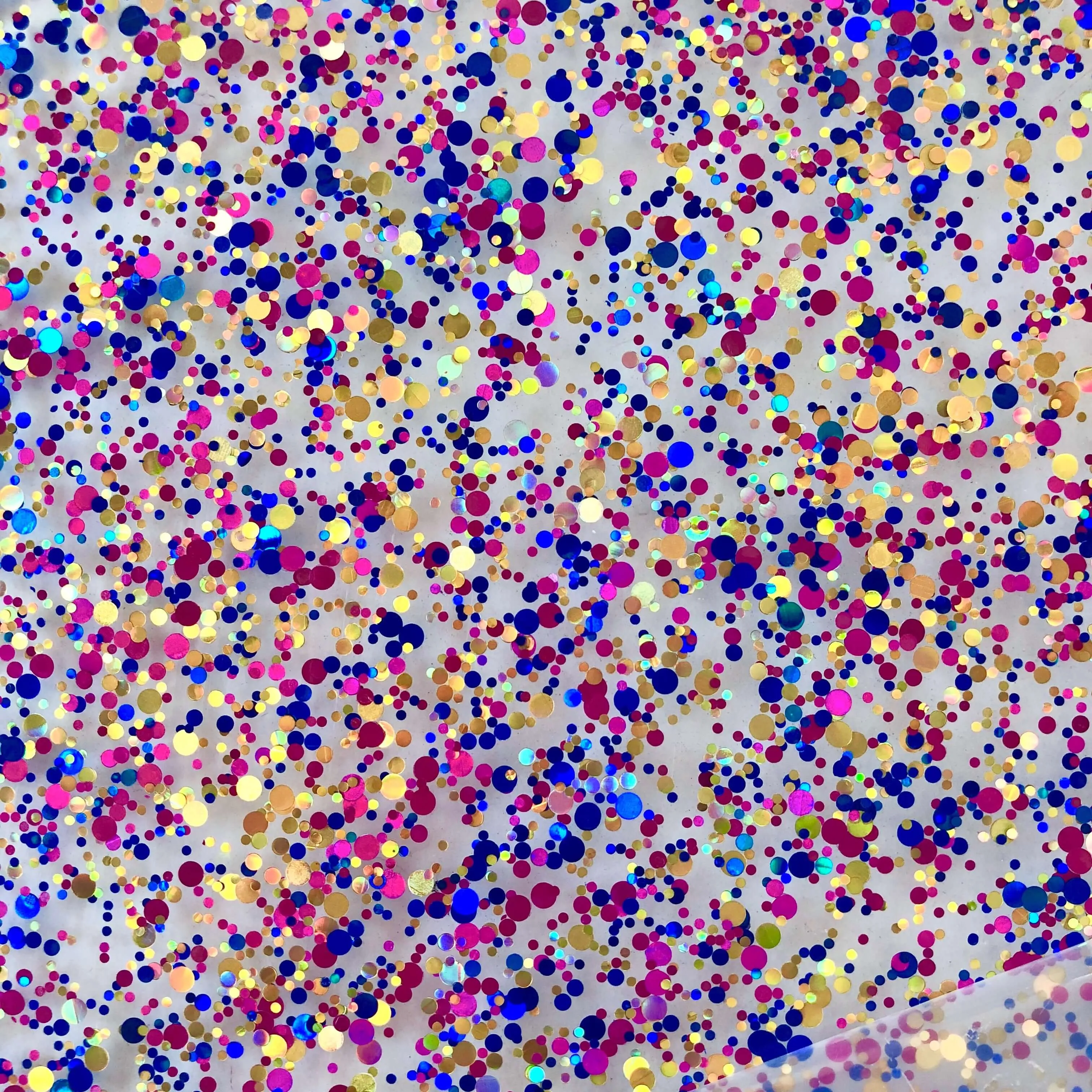 SEE THROUGH PolkaDot - Blue