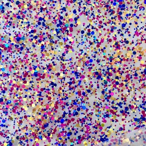 SEE THROUGH PolkaDot - Blue