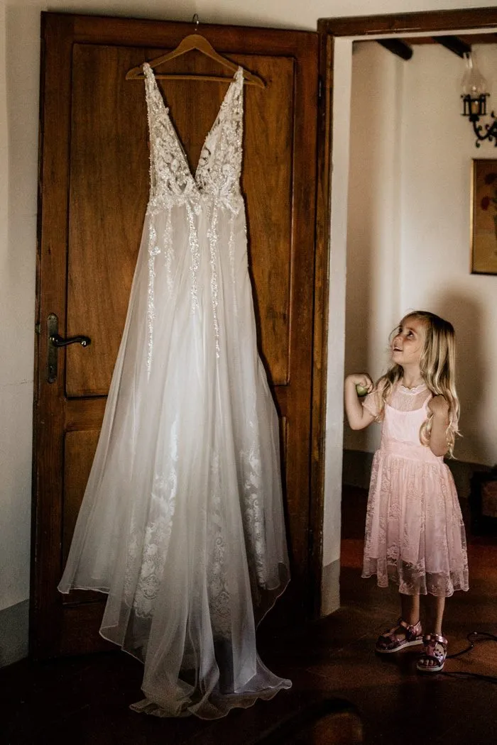 Sexy See Through White Tulle Wedding Dresses,Cheap Wedding Dresses, WDY0295