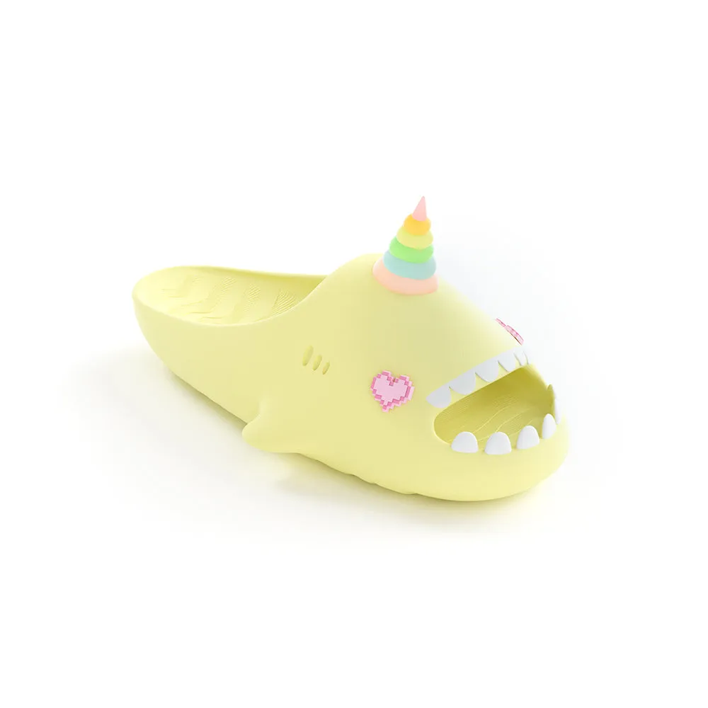 Sharkicks Pro - Unicorn, Pixel Heart Eyes