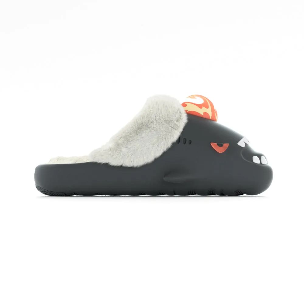 Sharkicks Pro - Winter Fierce Fire Kaiju Heel-open