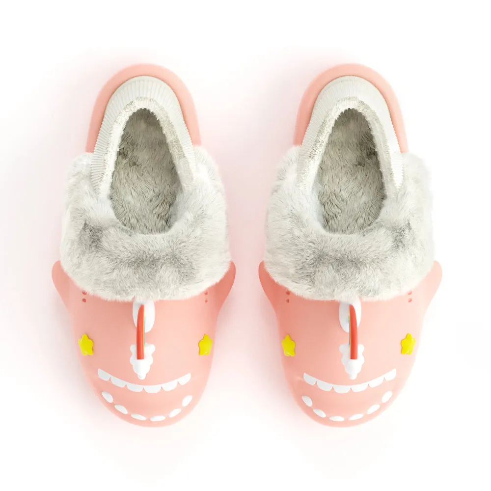 Sharkicks Pro - Winter Rainbow Star Eyes Heel-covered