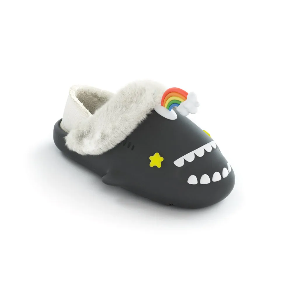 Sharkicks Pro - Winter Rainbow Star Eyes Heel-covered