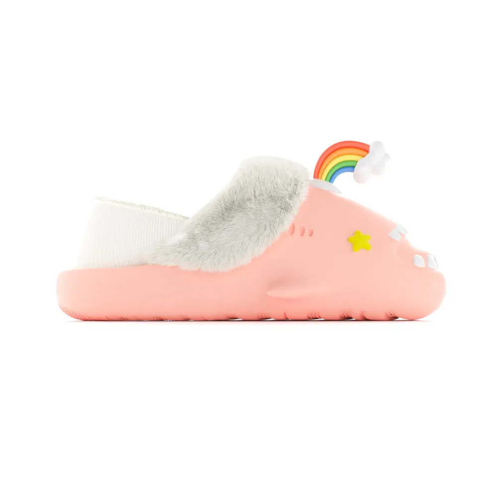 Sharkicks Pro - Winter Rainbow Star Eyes Heel-covered