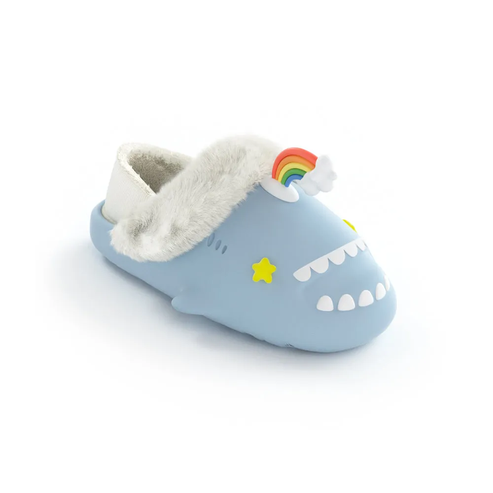 Sharkicks Pro - Winter Rainbow Star Eyes Heel-covered