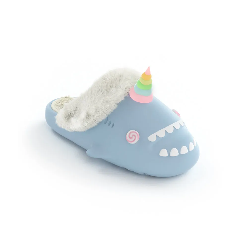 Sharkicks Pro - Winter Unicorn Heel-open