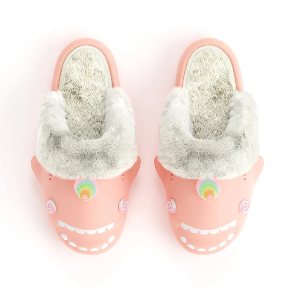 Sharkicks Pro - Winter Unicorn Heel-open