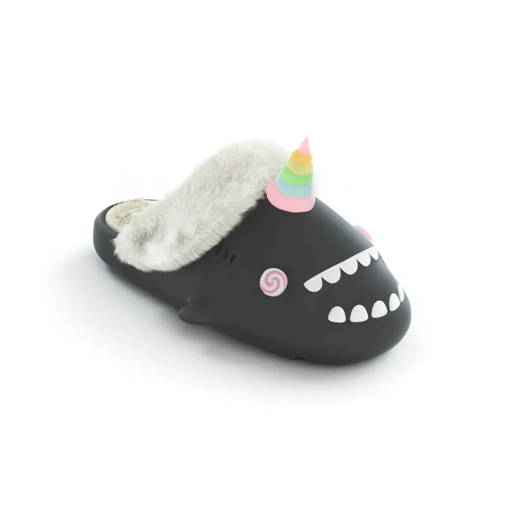 Sharkicks Pro - Winter Unicorn Heel-open