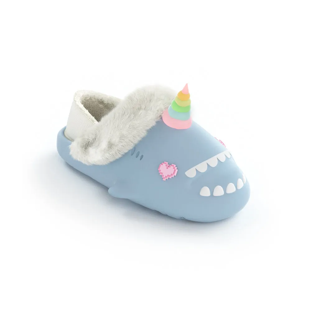 Sharkicks Pro - Winter Unicorn Pixel Heart Eyes Heel-covered