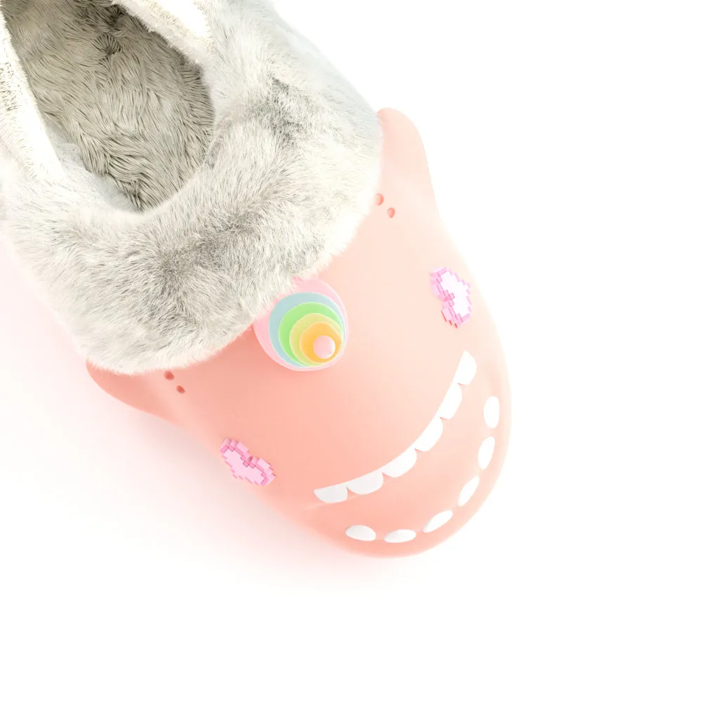 Sharkicks Pro - Winter Unicorn Pixel Heart Eyes Heel-covered