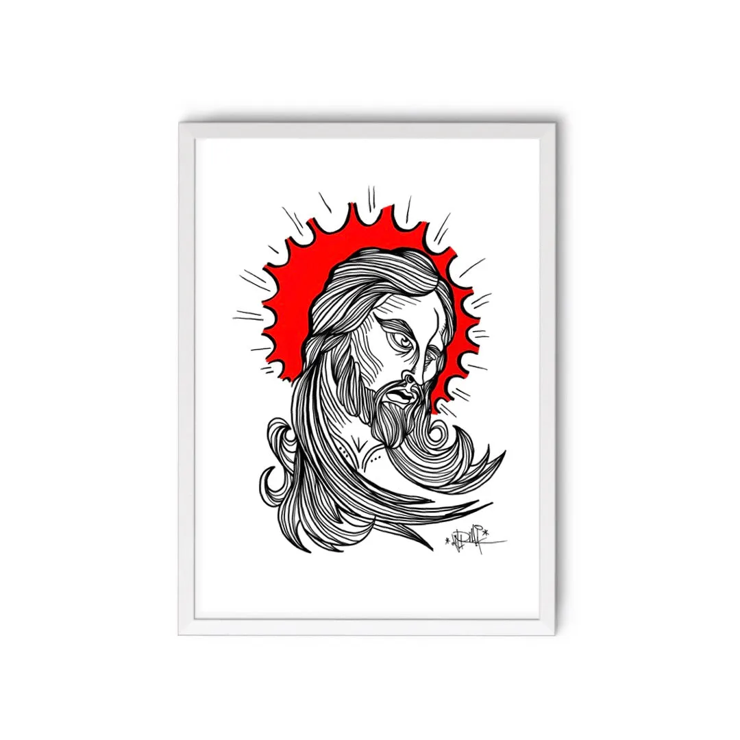 “Shepherd King” Art Print