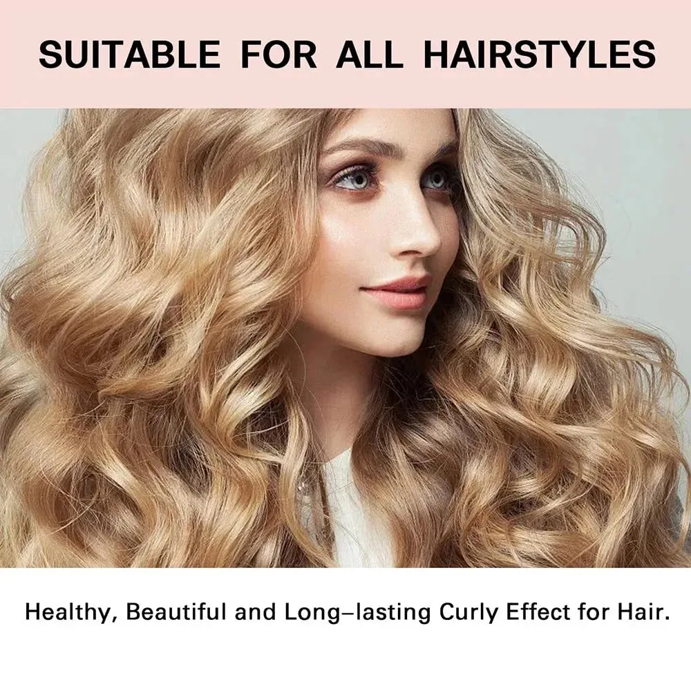 Silk Heatless Curling Rod – Soft No-Heat Hair Rollers for Effortless Curls