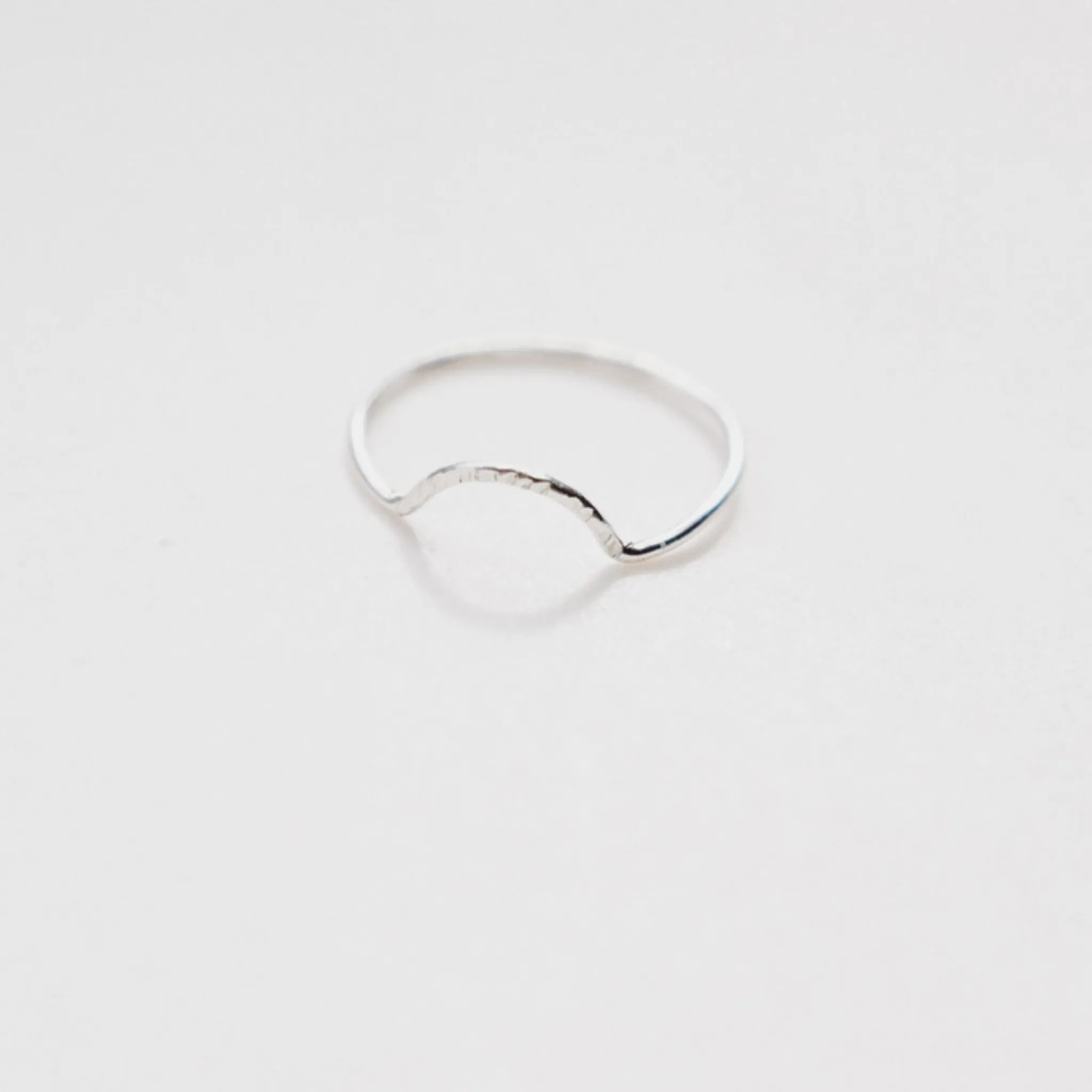 Silver Cleopatra Stacking Ring