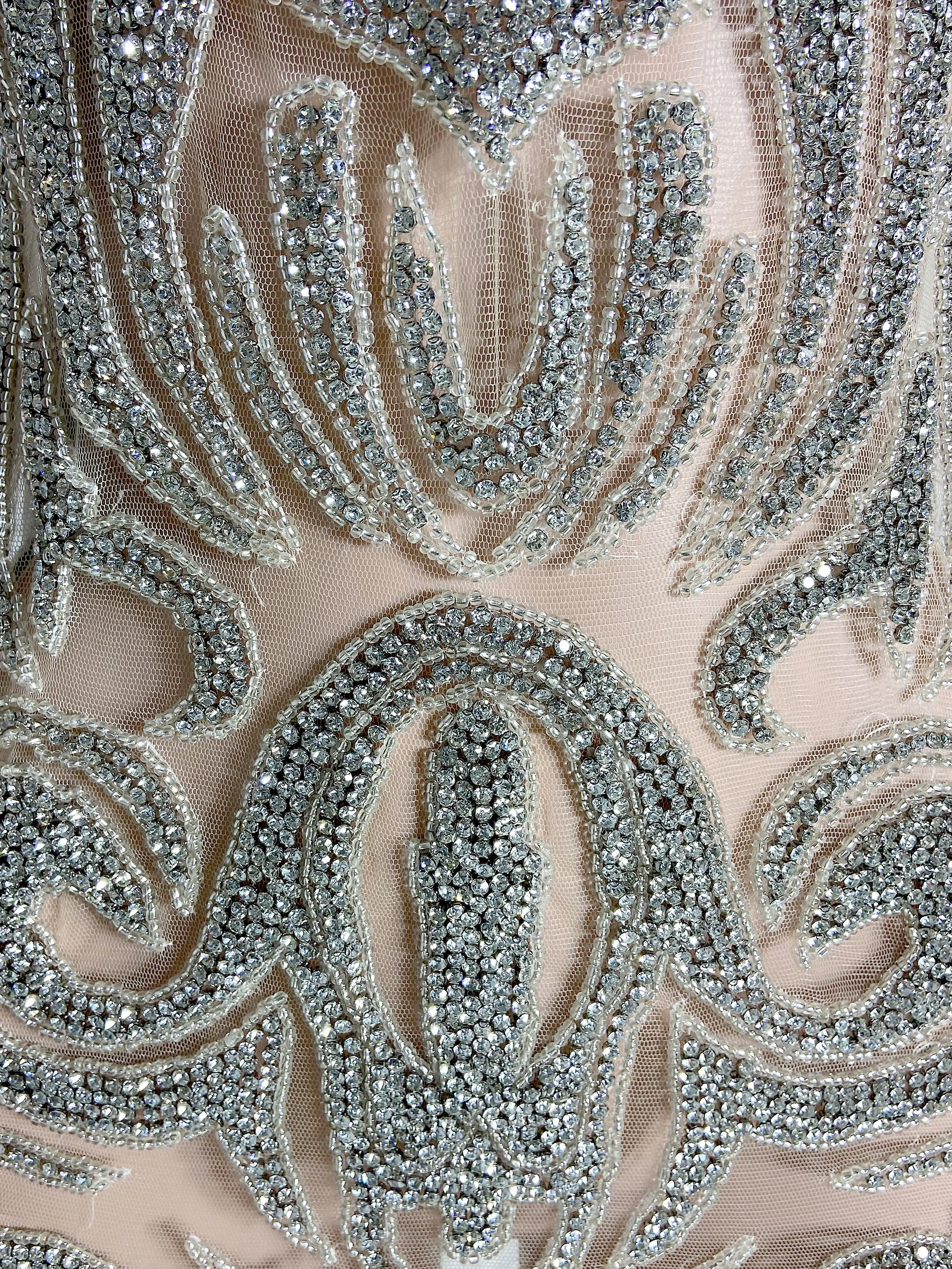 Silver Low Cut Allure Mini Dress