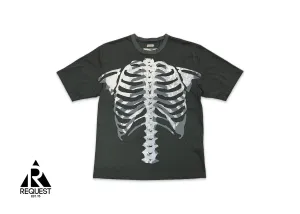 Skeleton See Through Shirt "Bone/Black"