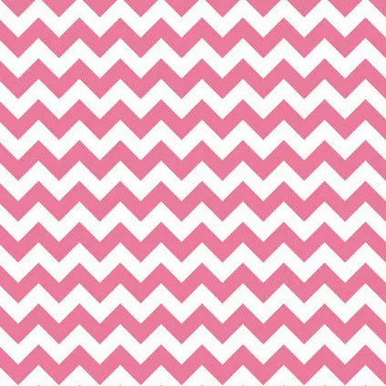 Small Chevron in Hot Pink by Riley Blake Designs