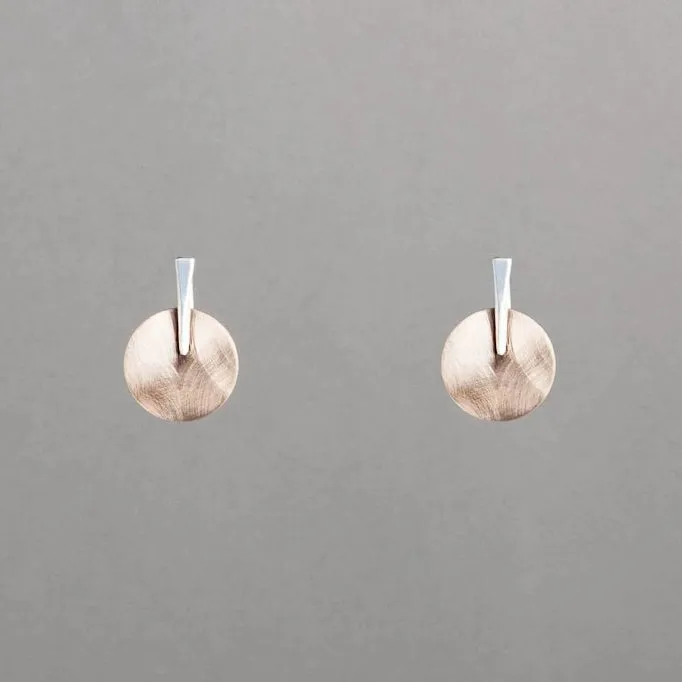SMALL SATURN EARRINGS