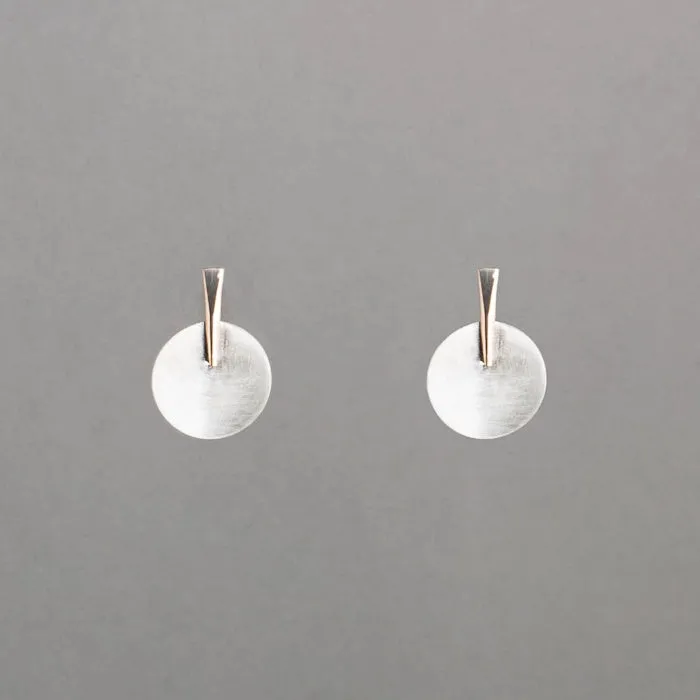 SMALL SATURN EARRINGS
