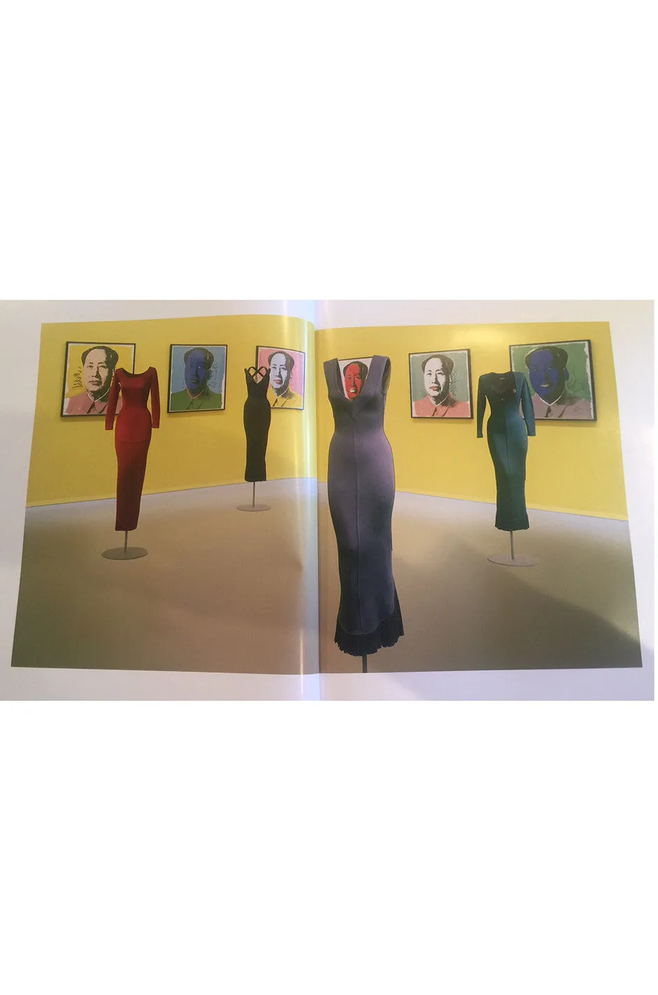 Spring 1990 Azzedine Alaia Scooped Front "Fishtail"Dress