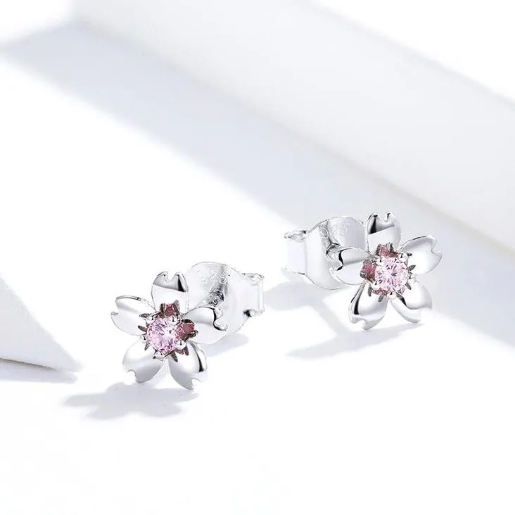 Spring Sakura Blossoms Earrings
