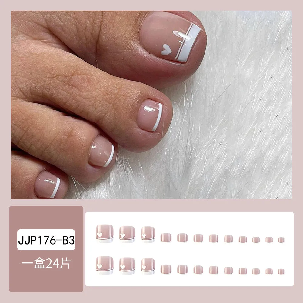 Square Toe Transparent Heart