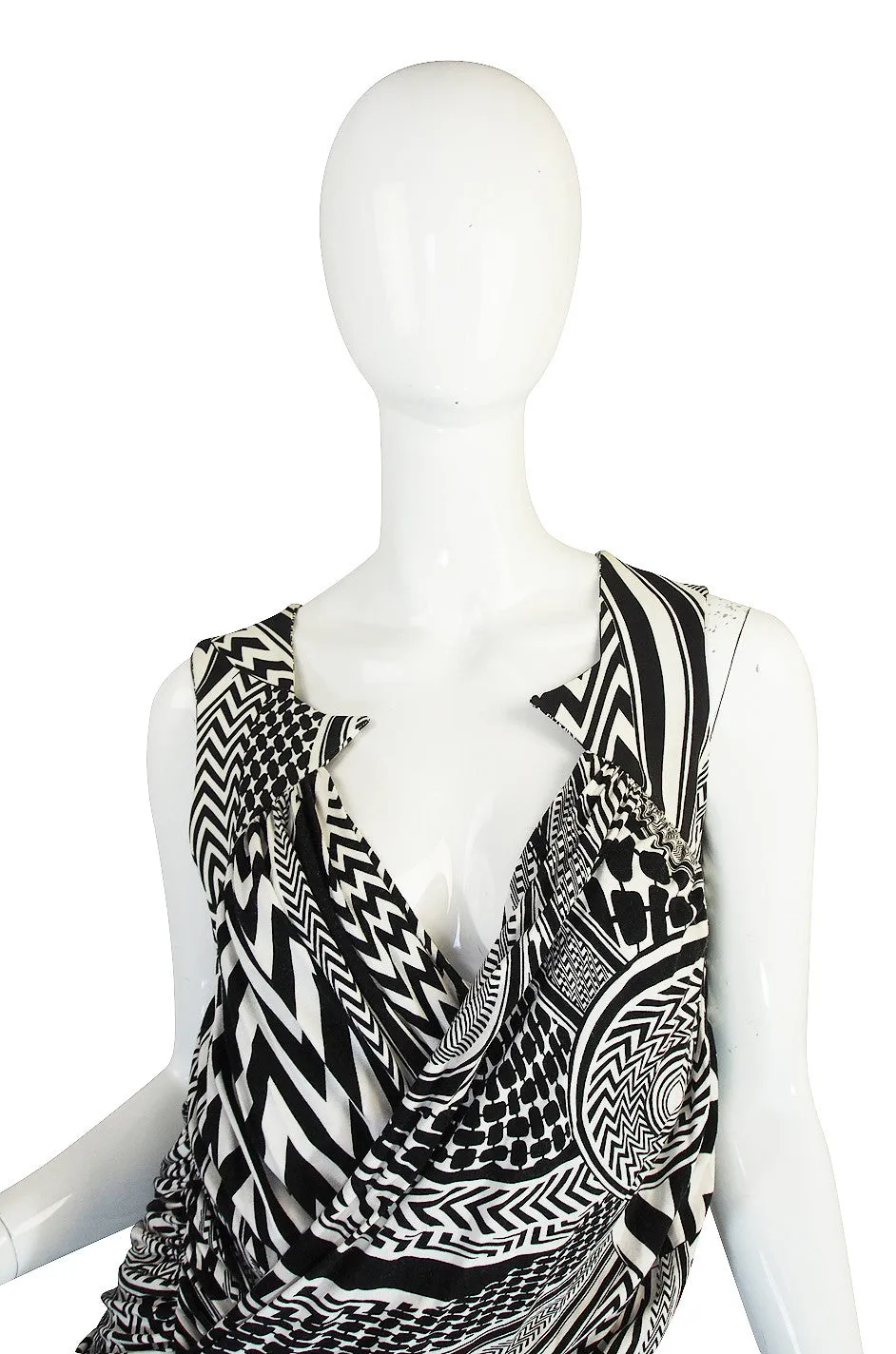 S/S 2010 Givenchy Tribal Print Mini Dress NWT
