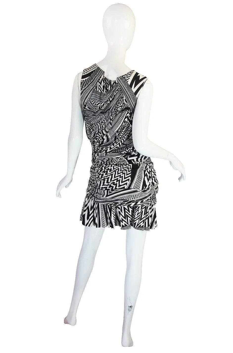 S/S 2010 Givenchy Tribal Print Mini Dress NWT
