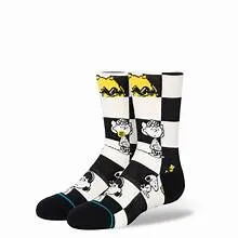 Stance Kids Checked Socks - Peanuts