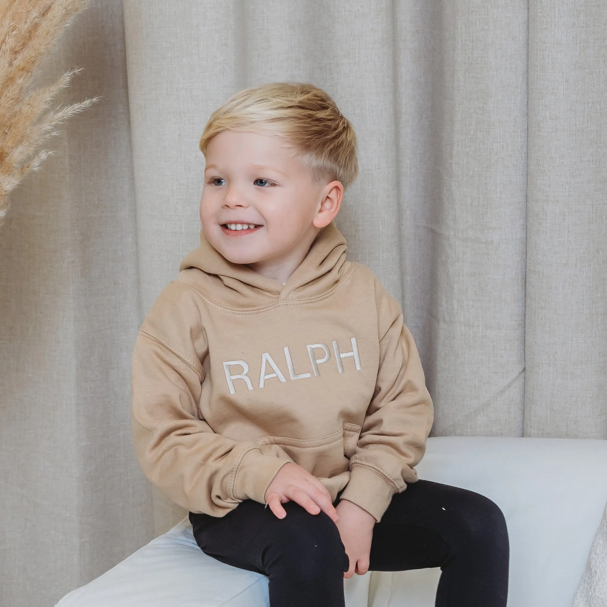 Statement Bold Name Embroidered Hoody