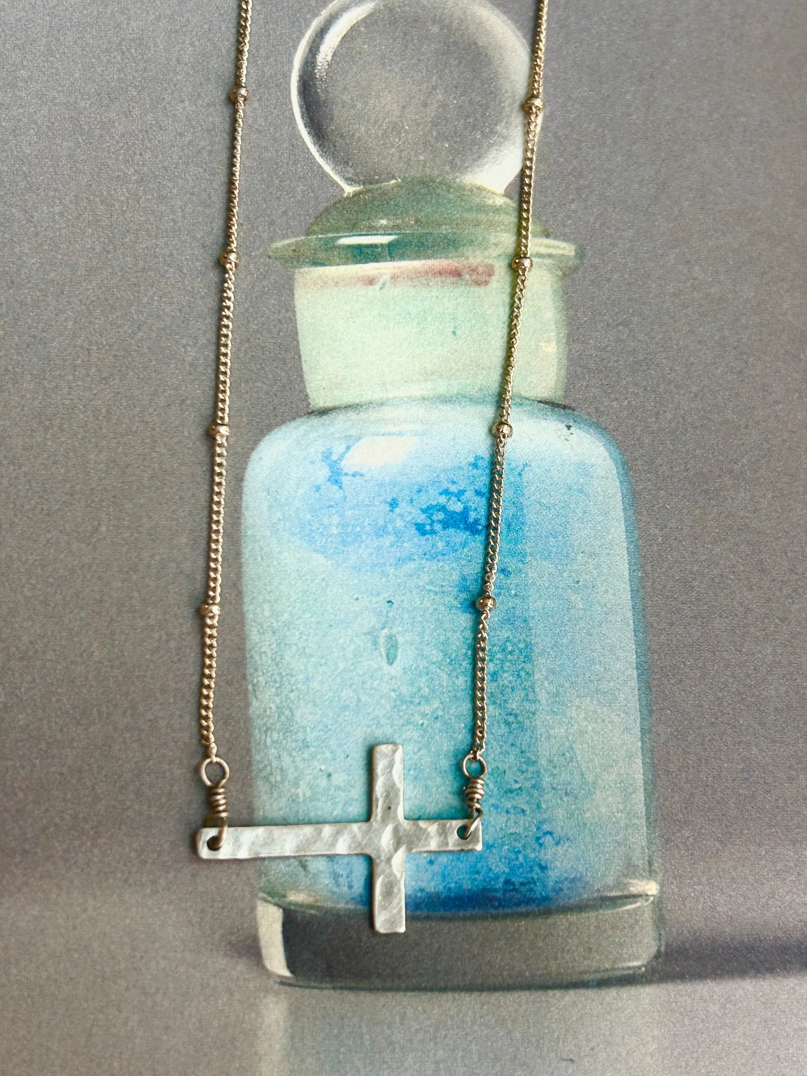 Sterling Silver Cross Necklace
