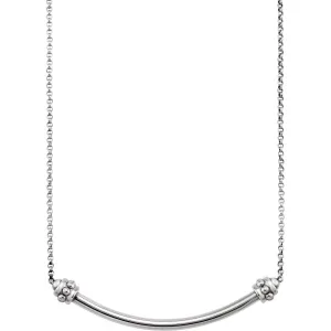Sterling Silver Designer 16" Necklace