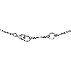 Sterling Silver Designer 16" Necklace