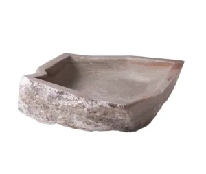 STONE EARTH TONES DECORATIVE CENTERPIECE