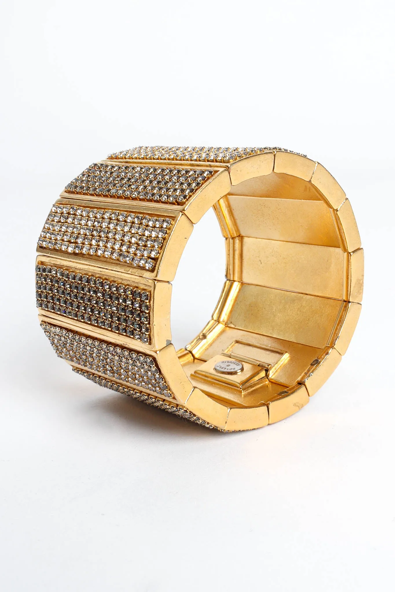 Stripe Rhinestone Bracelet