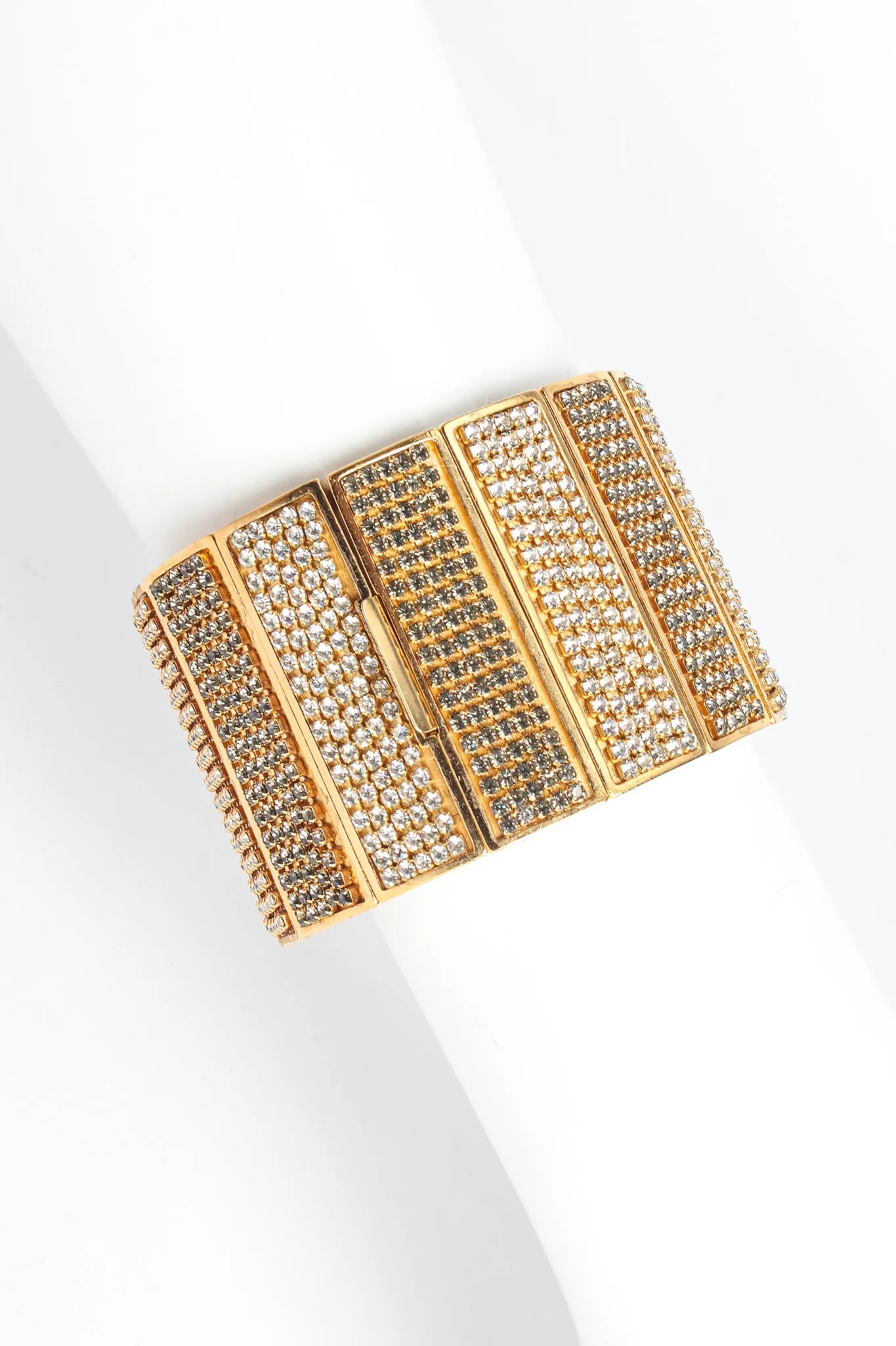 Stripe Rhinestone Bracelet
