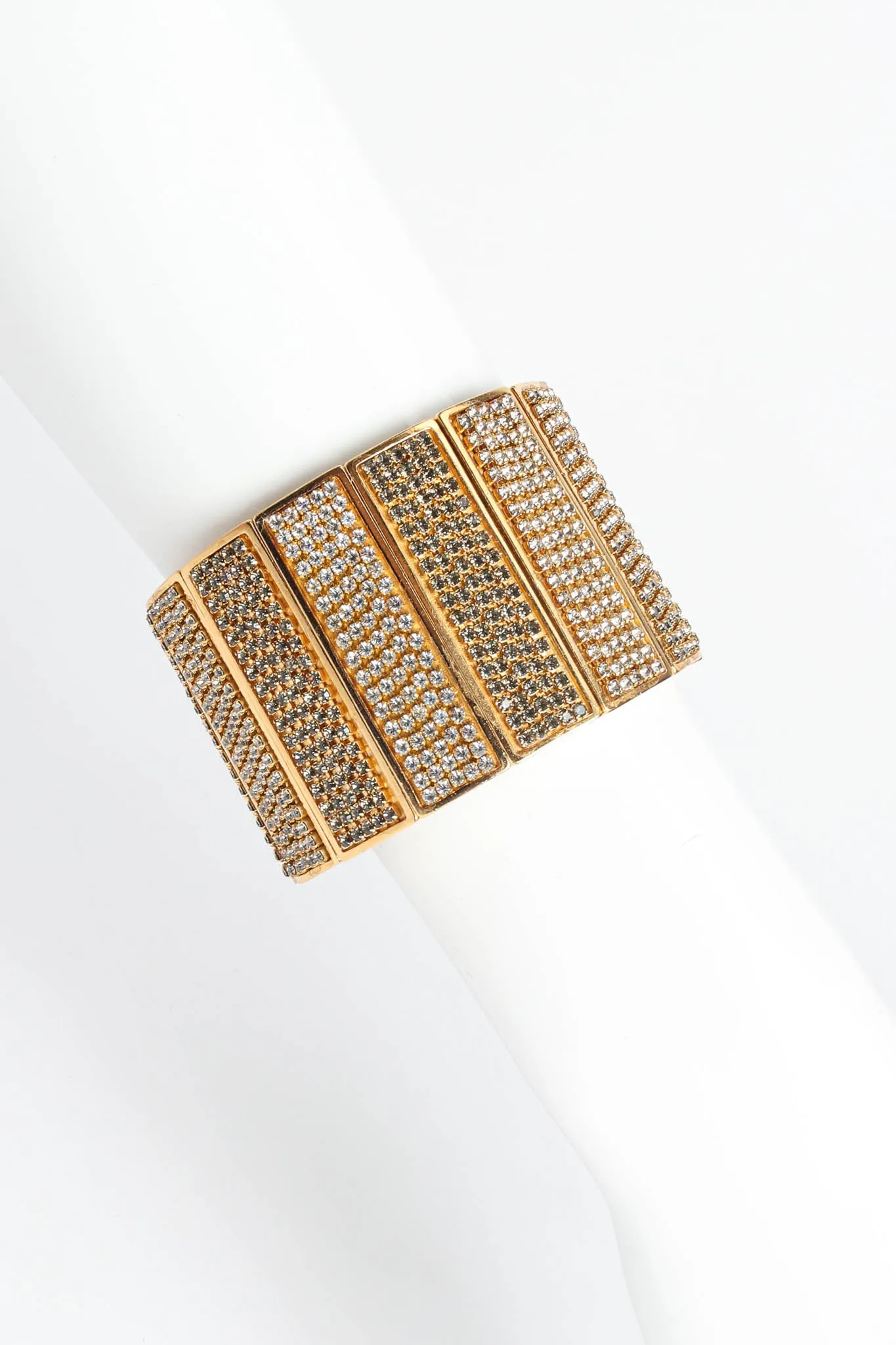 Stripe Rhinestone Bracelet