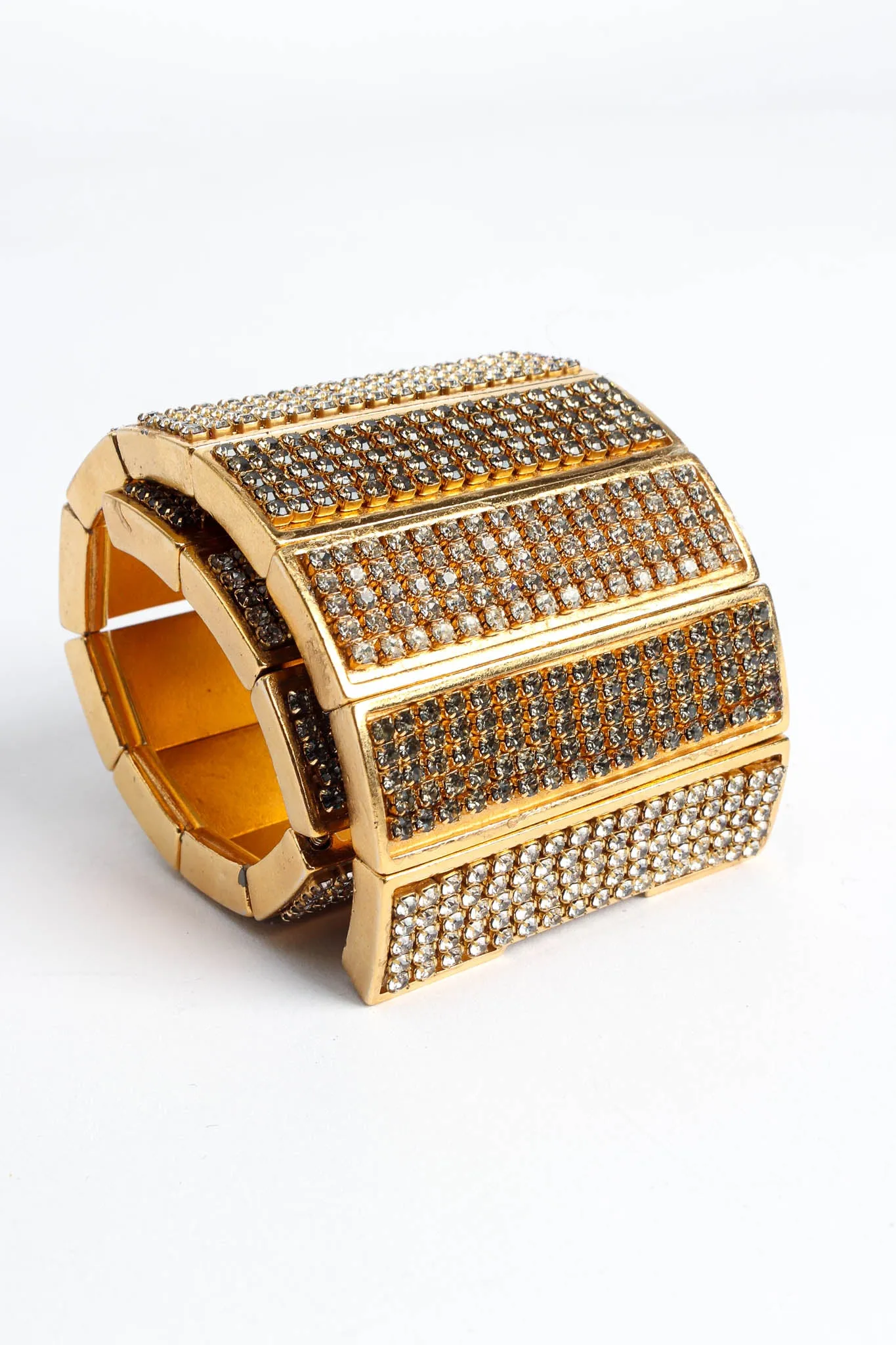 Stripe Rhinestone Bracelet
