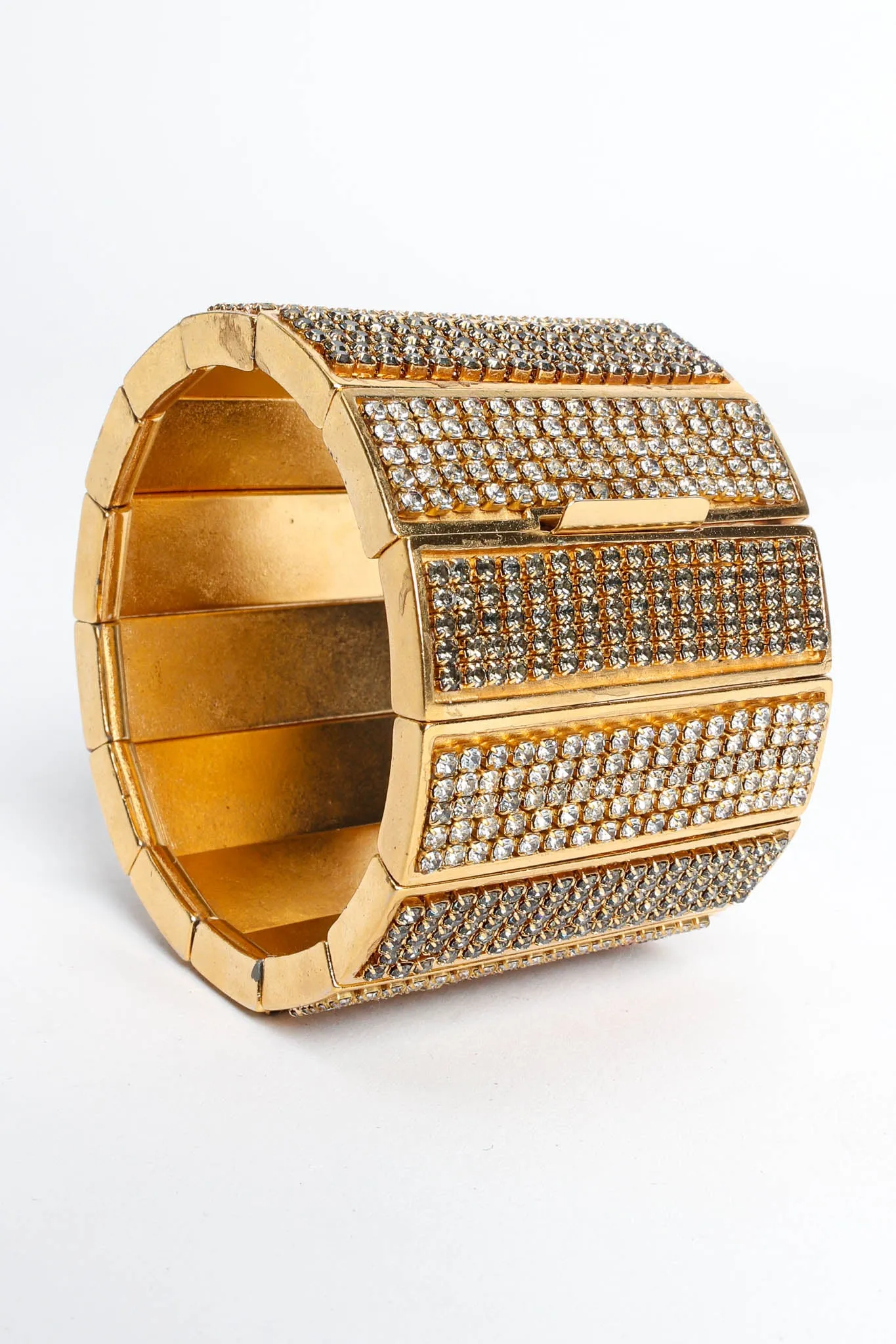 Stripe Rhinestone Bracelet
