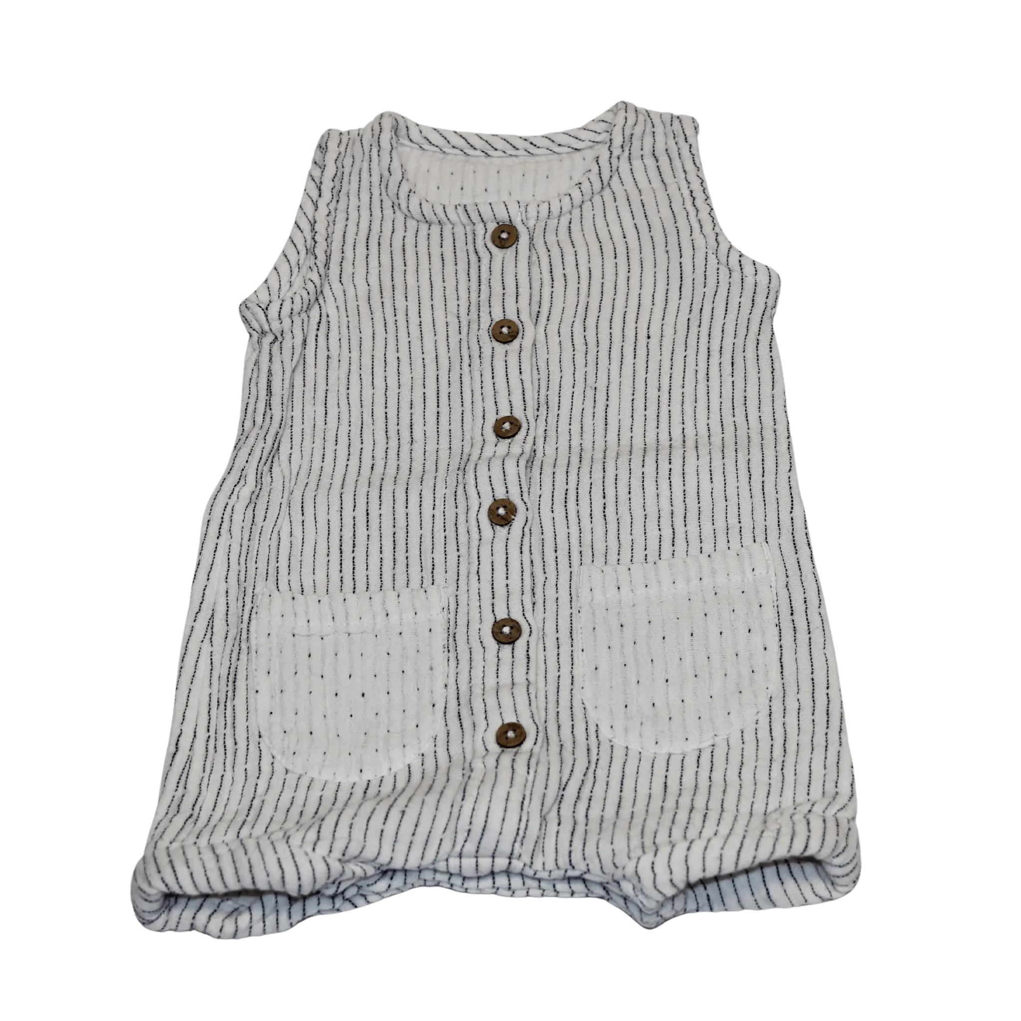 Summer Textured Romper