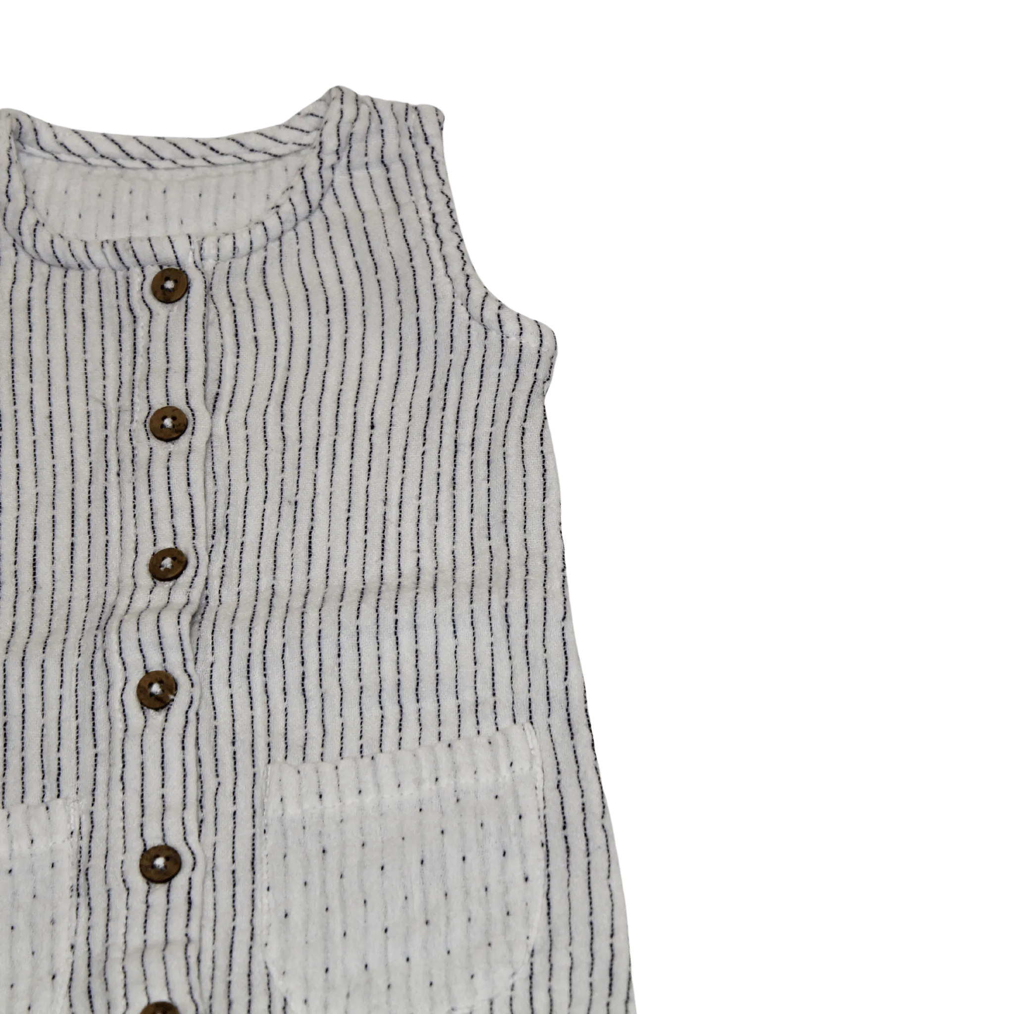 Summer Textured Romper