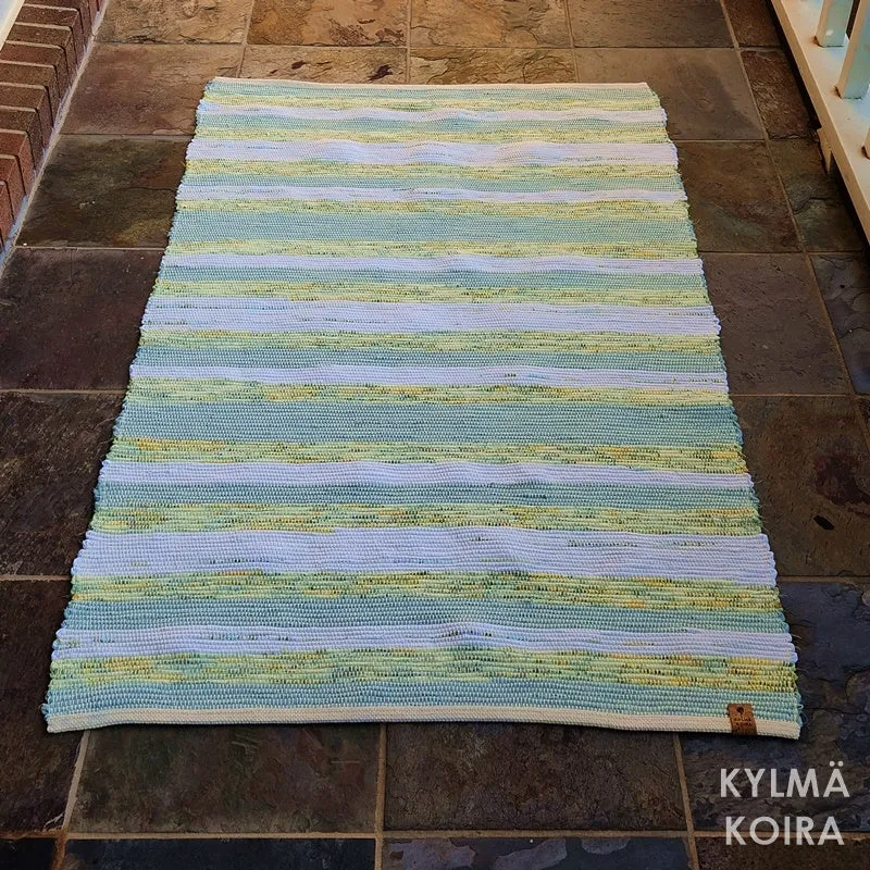 Sunny 2 - Handwoven Rag Rug (32 x 51 inches)