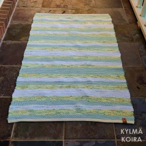 Sunny 2 - Handwoven Rag Rug (32 x 51 inches)