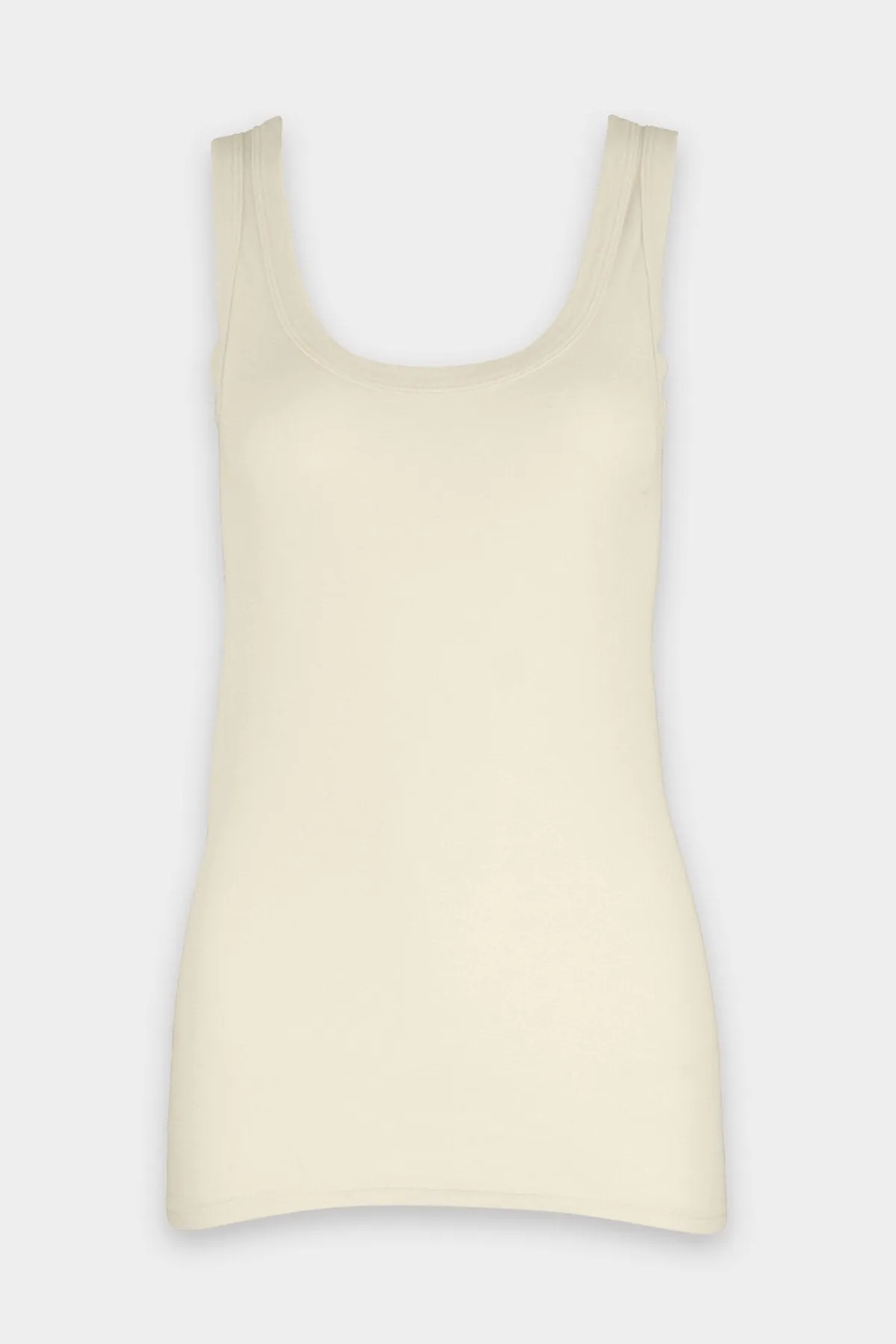 Supima Bold Tank in Porcelain