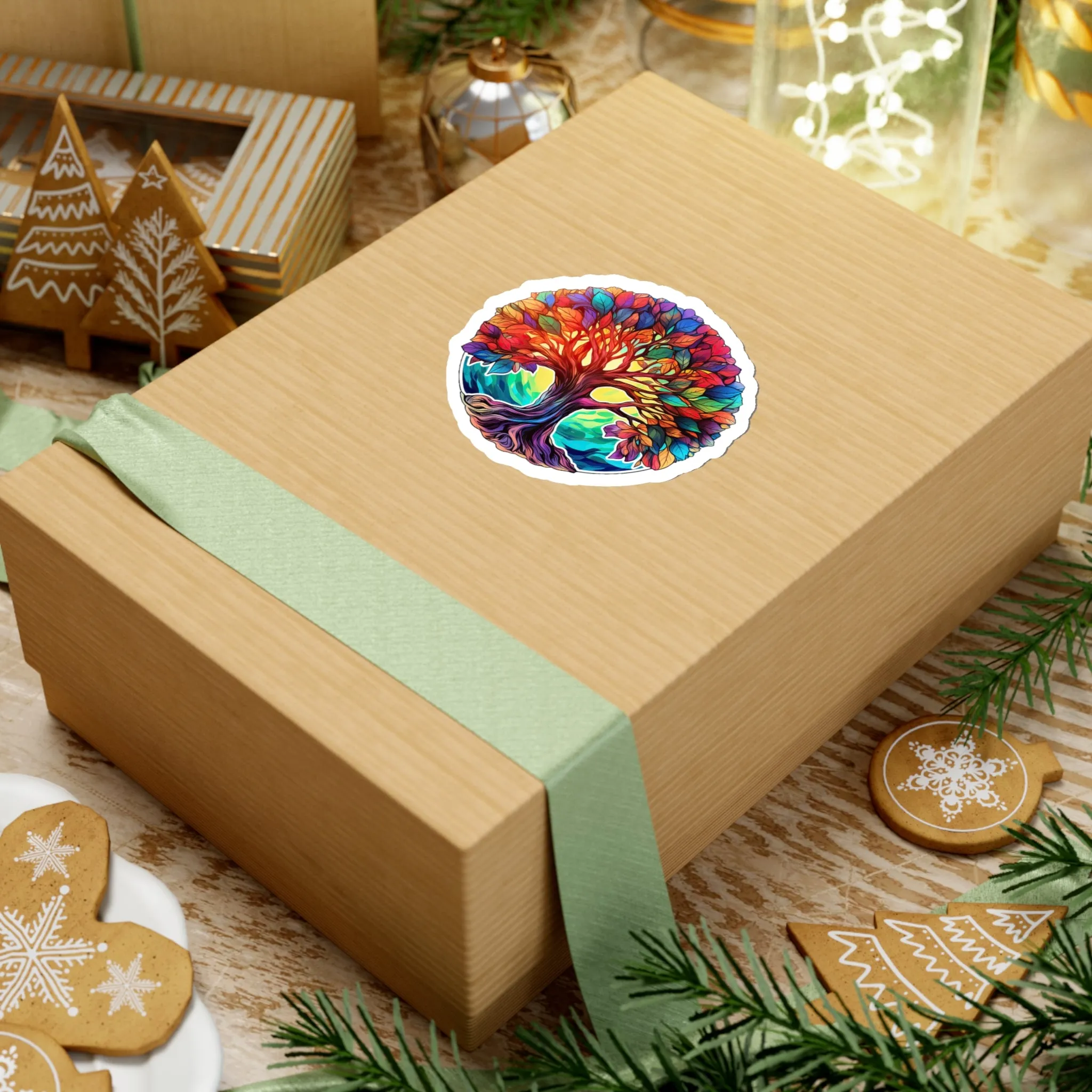Surreal Tree of Life Sticker