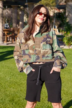 SWEAT SHORT - BLACK