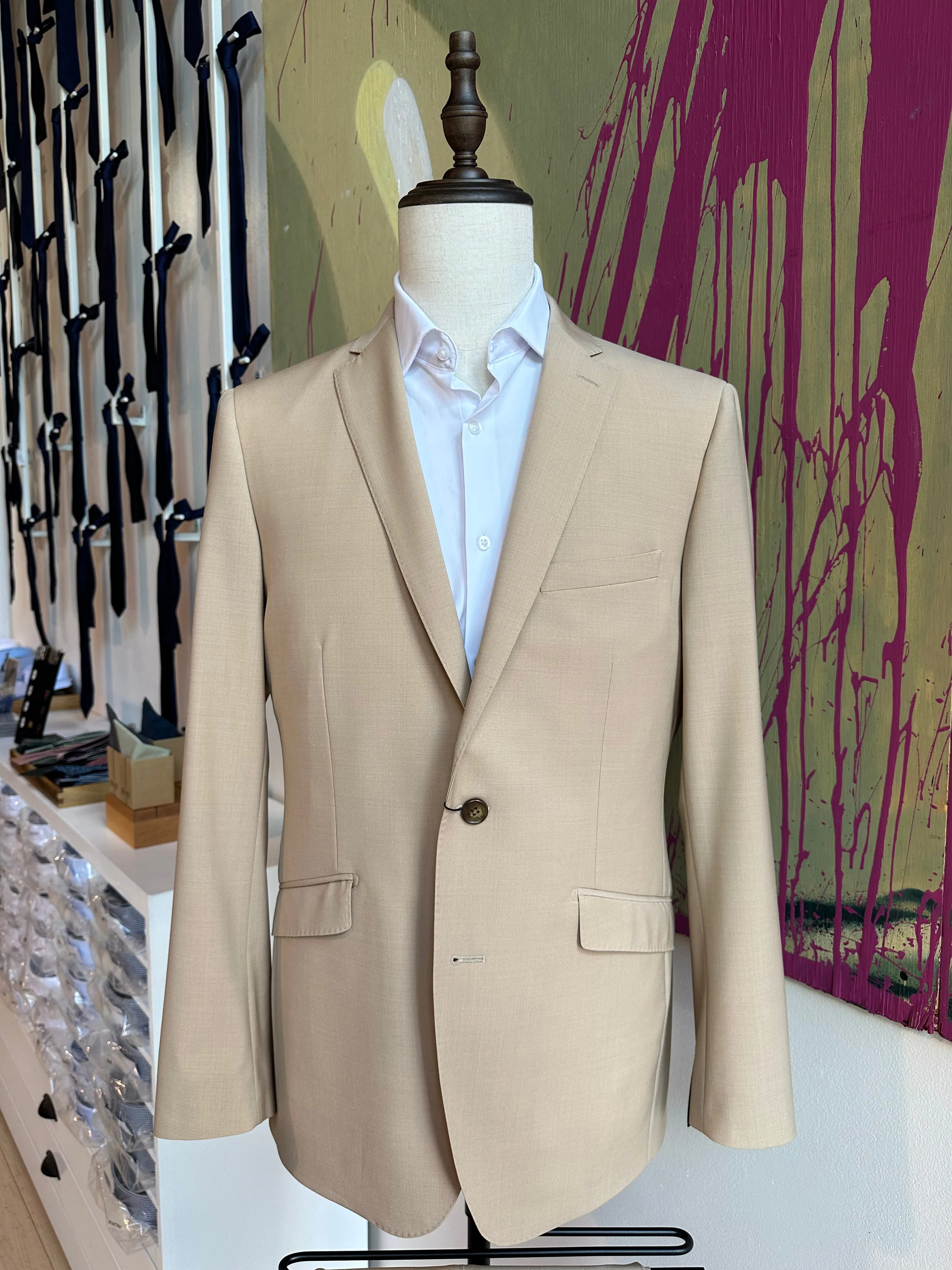 Tan Premium Suit Coat