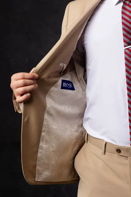 Tan Premium Suit Coat