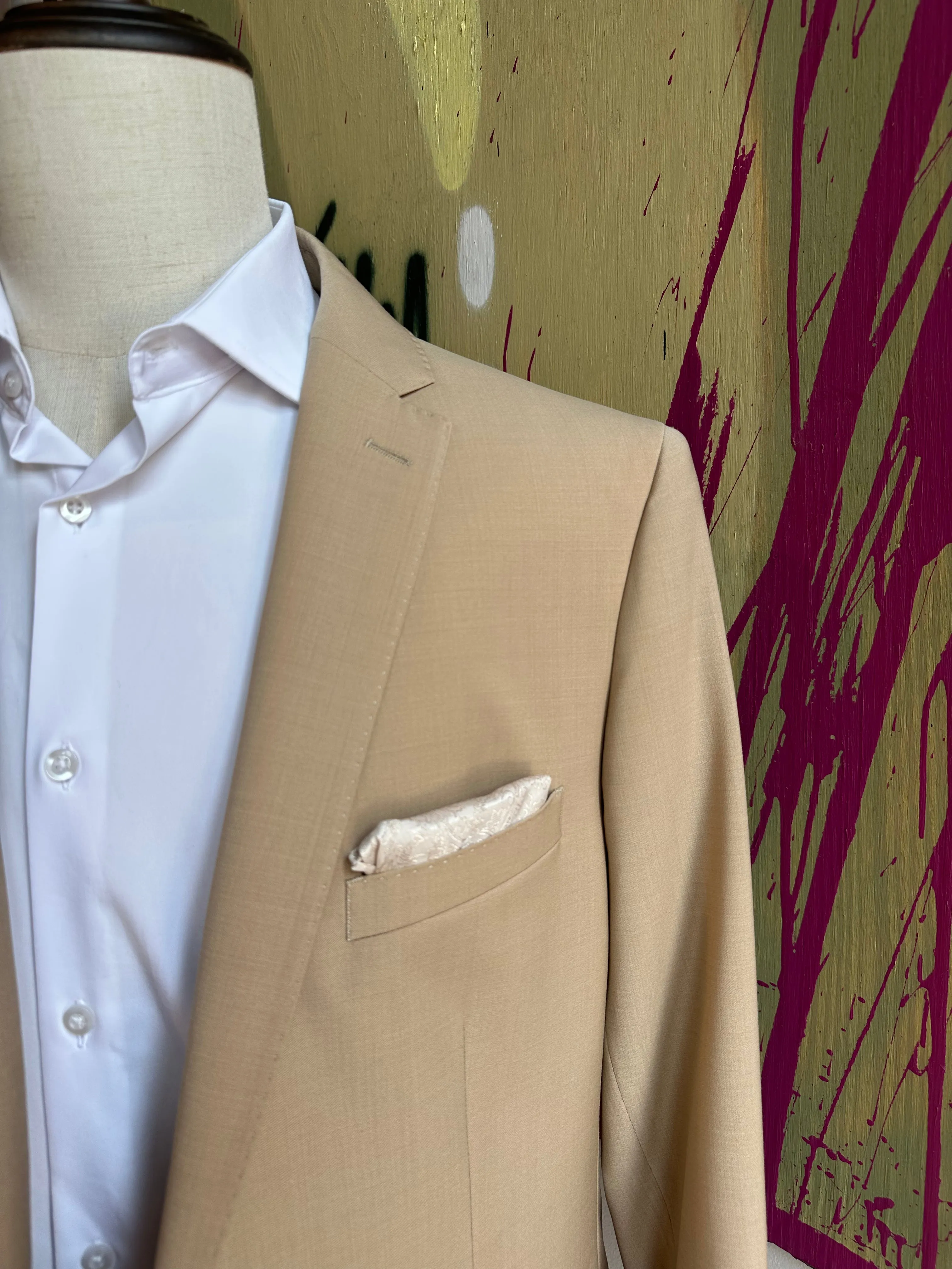 Tan Premium Suit Coat